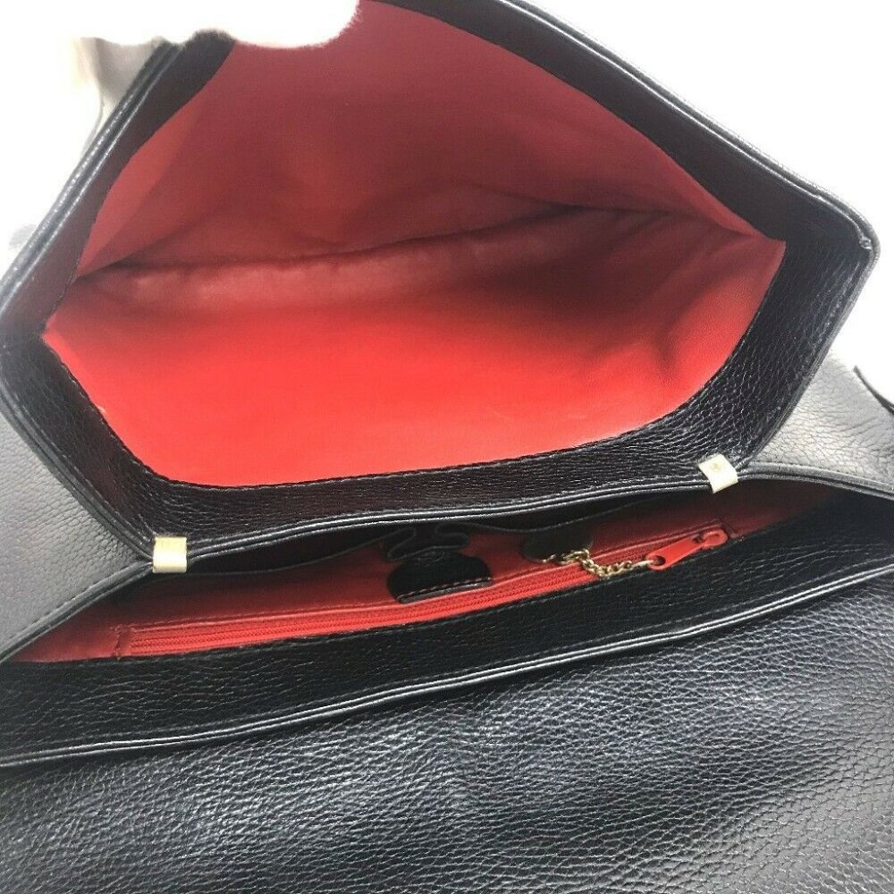 CELINE vintage Circle logo One Shoulder Bag Hand B - Picture 8 of 10